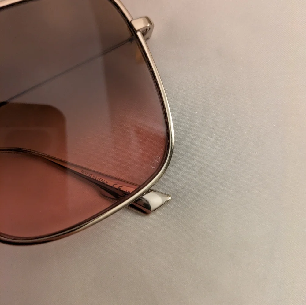 Christian Dior Diorbydior3F Pink and Gold Sunglasses - Picture 13 of 16
